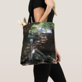 Cave Waterfall Canvas tas (Dichtbij)
