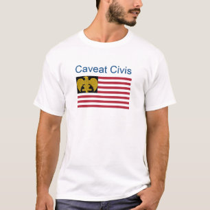 Caveat Civis - Amerikaanse fascistische vlag T-shirt