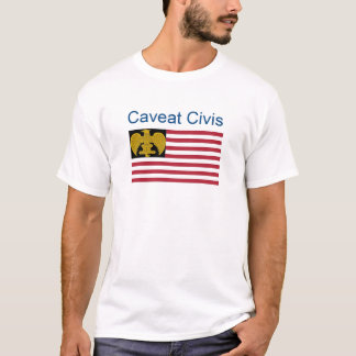 Caveat Civis - Amerikaanse fascistische vlag T-shirt
