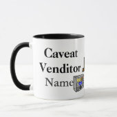 Caveat Venditor Hamfest Vendeur Mug Personnaliser  (Gauche)