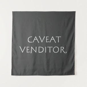 Caveat venditor wandkleed