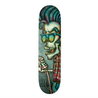 Caveira Elvis Skateboard