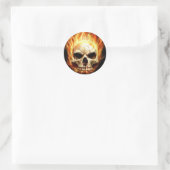 CAVEIRA HORROR RONDE STICKER (Tas)