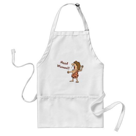 Caveman Apron Standaard Schort (Voorkant)