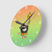 Caveman Design Ronde Klok (Hoek)