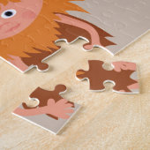 Caveman Family Time Puzzle Legpuzzel (Zijkant)