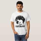 Caveman - Funny Spelunking T-shirt (Voorkant volledig)
