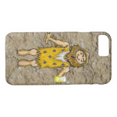 Caveman Mobiele Telefoon Case (Achterkant (Horizontaal))