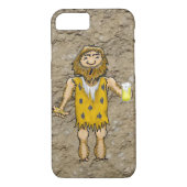 Caveman Mobiele Telefoon Case (Achterkant)