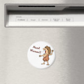 Caveman ronde magneet (Insitu (Vaatwasser))