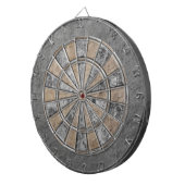 Caveman Stone Dartbord (Voorkant Rechts)