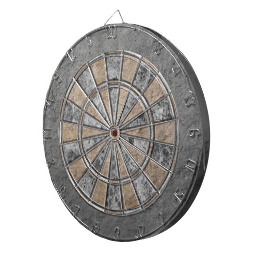 Caveman Stone Dartbord (Voorkant Rechts)