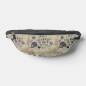 Caveman Tekeningen Oude Tribal Reizen Persoonlijk Heuptasje (Liggend)