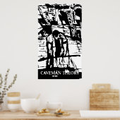 CAVEMAN THEORY POSTER (Keuken)