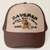 CAVEMEN - Eet- en Draag dieren Trucker Pet (Voorkant)
