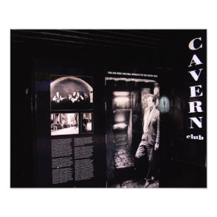 Cavern Club Original Entrance, Liverpool, Verenigd Foto Afdruk