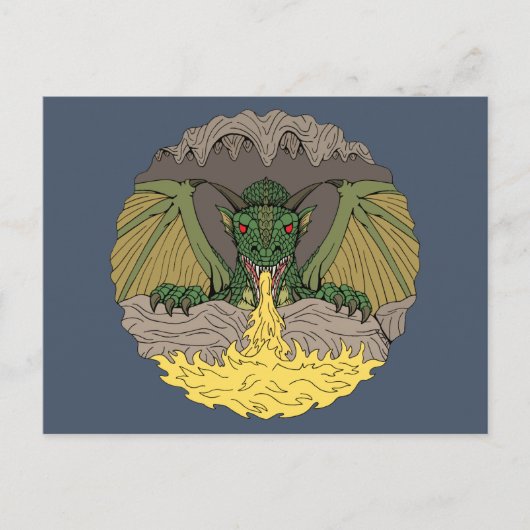 Cavern Dragon 2016 Briefkaart (Voorkant)