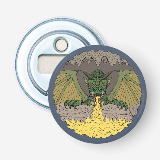 Cavern Dragon 2016 Button Flesopener (Voorkant)