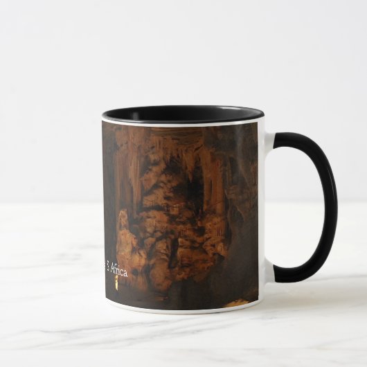 Cavernes de Cango S. Afrique Mug (Droite)
