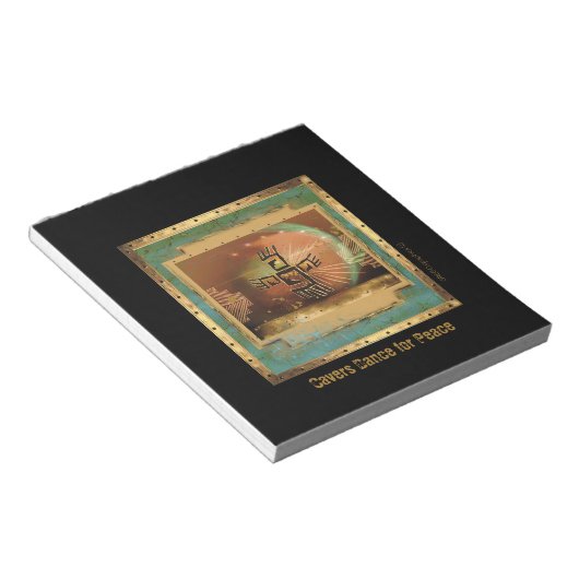 Cavers Dance for Peace petit bloc-notes (Incliné)