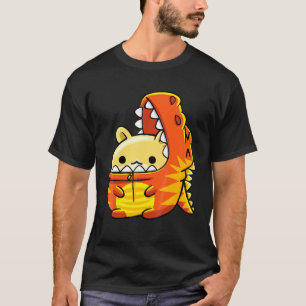 Cavia die Rex Dinosaur Golden draagt of een Syrisc T-shirt