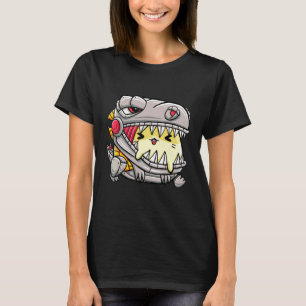 Cavia die Rex Dinosaur Golden draagt of een Syrisc T-shirt