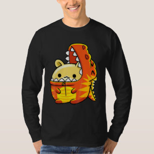 Cavia die Rex Dinosaur Golden draagt of een Syrisc T-shirt