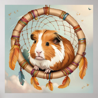 Cavia Dreamcatcher Poster