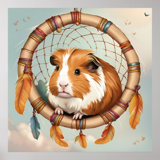 Cavia Dreamcatcher Poster (Voorkant)