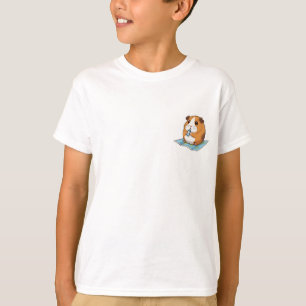 Cavia Explorer met kaart voor kinderen T-shirt