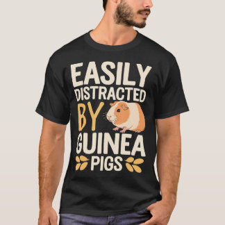 Cavia Grappen Makkelijk Afgeleid Door Cavia T-shirt
