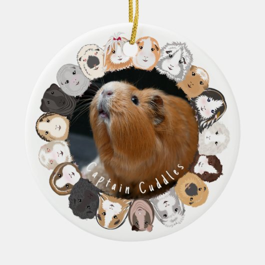 Cavia keramisch ornament (Voorkant)