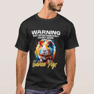 Cavia liefhebber & grappige knaagdier eigenaar t-shirt