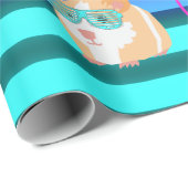 Cavia, Neon 80s Cadeaupapier (Rol Hoek)