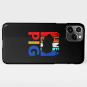 Cavia Pig - Ik hou van mijn cavia iPhone Hoesje (Achterkant horizontaal)