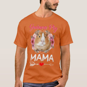 Cavia Pig Mama Costume Clothing Cute Guinee Pig L T-shirt