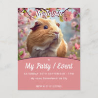 Cavia Pig & Spring Blossom Feest / Evenement