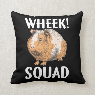 Cavia Pig Squad Funny Wheek Animal Kussen