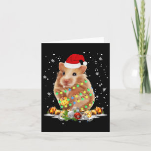 Cavia Pig Tree Kerstmis Dierengeschenken Kaart