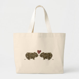 Cavia Pigs in Love Grote Tote Bag
