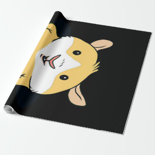 cavia Schattige Guinee Pig Yellow Lover Gifts Cadeaupapier