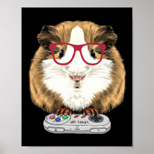 Cavia Videogame Wilde Dieren Cavia G Poster