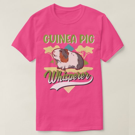 Cavia Whisperer Premium 2484 T-shirt (Design voorkant)