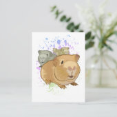 Cavia's Briefkaart (Staand voorkant)