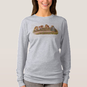 Cavia's die de tuin leiden t-shirt