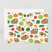 Cavia's en hun behandelingen briefkaart (Voorkant / Achterkant)