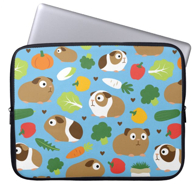 Cavia's en hun behandelingen laptop sleeve (Voorkant)