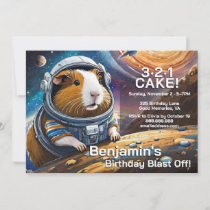Cavia's in de ruimte, Countdown naar verjaardagsta Kaart