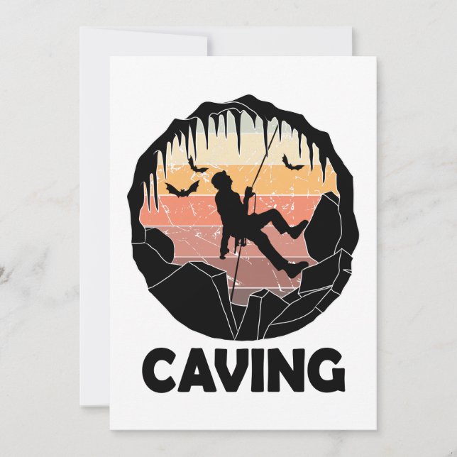 Caving - Cave Exploration Speleology (Voorkant)