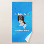 Cavitude Cavalier Tri Colorée (Serviette de bain)